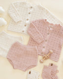 Quincy Mae Knit Bloomer ~ Blush