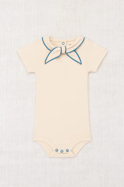 Misha & Puff Short Sleeve Scout Onesie ~ String