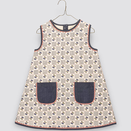 Little Cottons Quilted Hannah Dress ~ Papier Floral