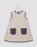 Little Cottons Quilted Hannah Dress ~ Papier Floral