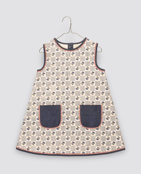 Little Cottons Quilted Hannah Dress ~ Papier Floral