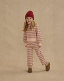 Rylee + Cru Jacquard Knit Set ~ Ruby Hearts