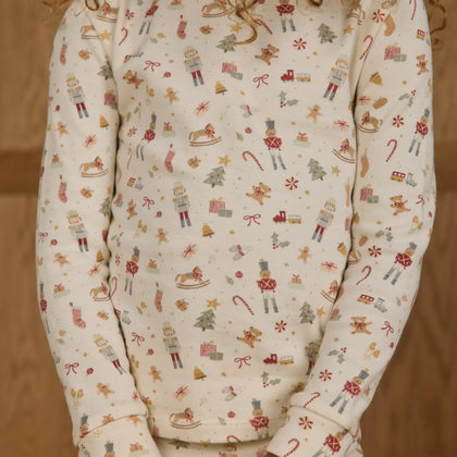 Rylee & Cru Organic LS Pajama Set ~ Festive
