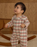 Rylee & Cru Baby Pajama Romper ~ Holiday Flannel