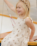 Rylee & Cru Harbor Dress ~ Sailboats
