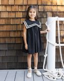 Rylee + Cru Sailor Dress ~ Black