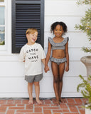 Rylee + Cru Margot Bikini ~ Black gingham