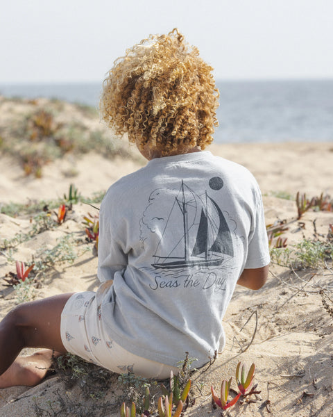 Rylee & Cru Relaxed Tee Seas The Day