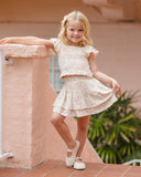 Rylee + Cru Zayla Top ~ Summer garden