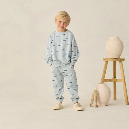 Rylee & Cru Sweatpants Sharks