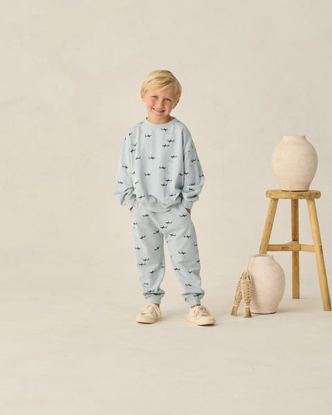Rylee & Cru Sweatpants Sharks