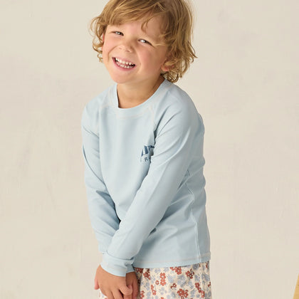 Rylee + Cru Long Sleeve Rashguard ~ Sky