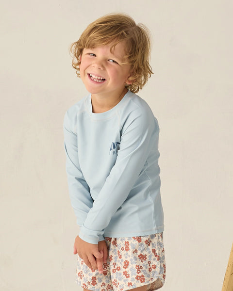 Rylee + Cru Long Sleeve Rashguard ~ Sky