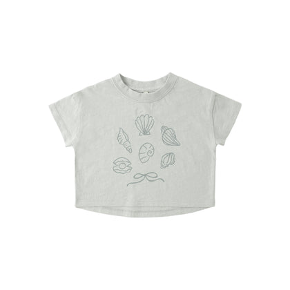 Rylee + Cru Boxy Tee ~ Seashells