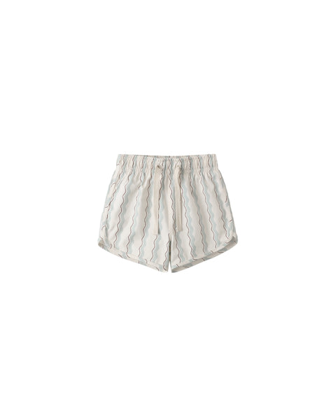 Rylee & Cru Swim Trunk ~ Wave Stripe