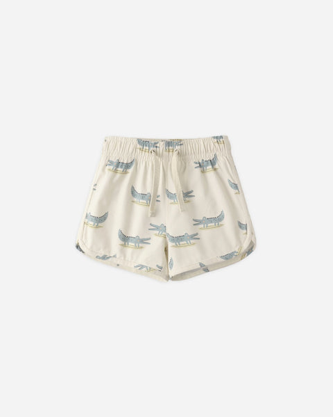Rylee & Cru Swim Trunk ~ Alligators