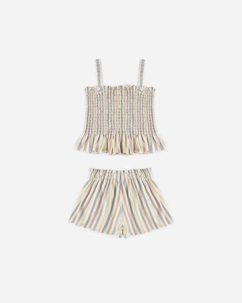 Rylee + Cru Clara Set ~ Valencia Stripe