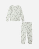 Rylee & Cru Organic LS Pajama Set ~ Trees