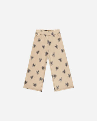 Rylee & Cru Wide Leg Pant - Hearts