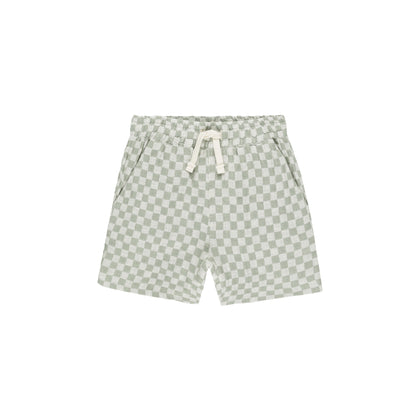 Rylee + Cru Bermuda Shorts ~ Sage Check