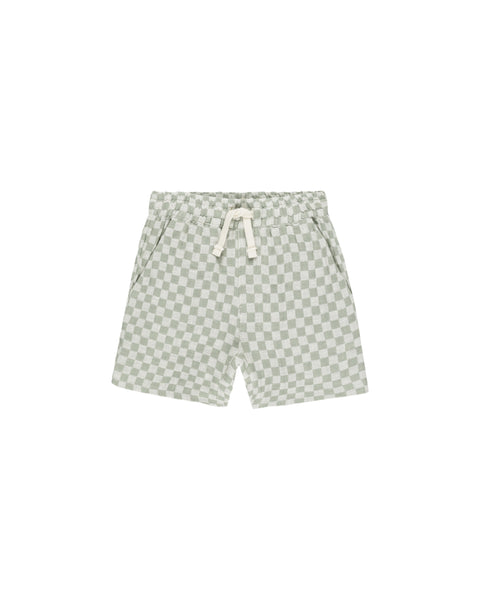 Rylee + Cru Bermuda Shorts ~ Sage Check