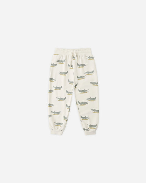 Rylee & Cru Jogger Sweatpant ~ Alligators