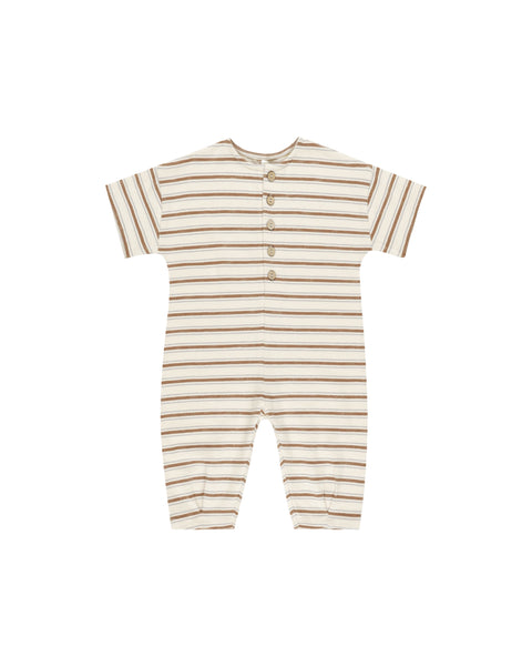 Rylee & Cru Hayes Jumpsuit ~ Saddle Stripe