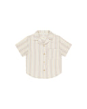 Rylee + Cru Lapel Collar Shirt ~ Summer Stripe