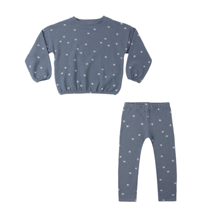 Rylee + Cru Spongey Knit Set ~ Starfish