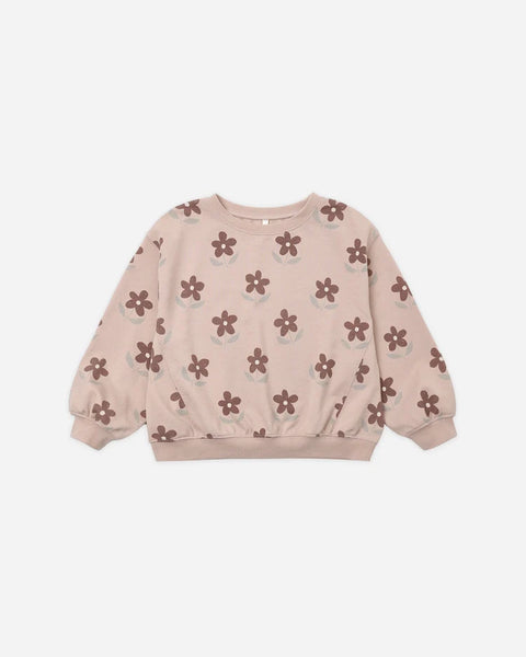 Rylee + Cru Oversized Sweatshirt ~ Daisy
