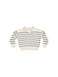 Rylee & Cru Collared Sweater ~ Stripe