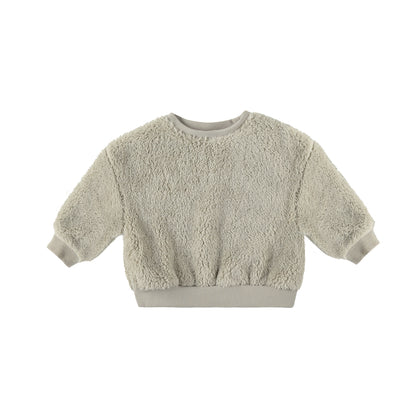 Rylee + Cru Drop Shoulder Sweatshirt ~ Pewter