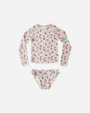 Rylee + Cru Maryn Rashguard Set Americana Flora