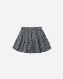 Rylee + Cru Tiered Mini Skirt ~  Heart Ditsy