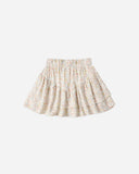 Rylee + Cru Tiered Mini Skirt ~ Summer garden