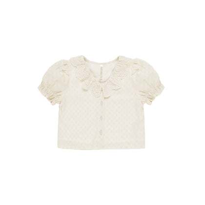 Rylee & Cru Bella Blouse ~ Natural