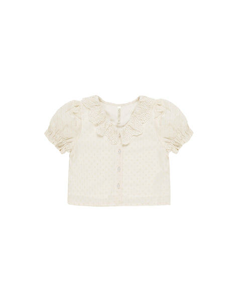 Rylee & Cru Bella Blouse ~ Natural