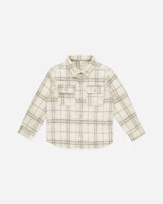 Rylee & Cru Collard Long Sleeve Shirt - Rustic Plaid