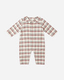 Rylee & Cru Baby Pajama Romper ~ Holiday Flannel