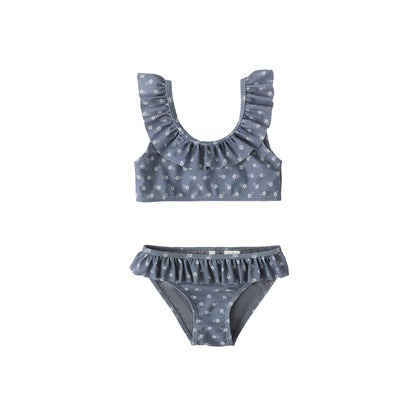 Rylee + Cru Giana Bikini Ditsy ~ Marine