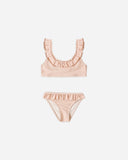 Rylee + Cru Giana Bikini Ditsy ~ Petal gingham