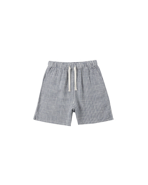 Rylee + Cru Perry Short ~ Marine Gingham