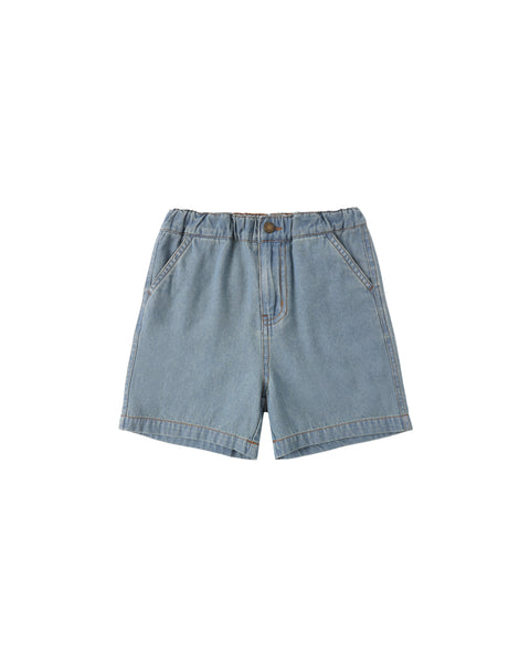 Rylee + Cru Dawson Short ~ Washed Blue