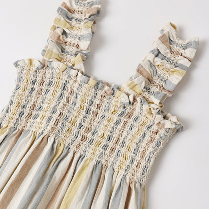 Rylee + Cru Julia Romper ~ Valencia Stripe
