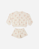 Rylee + Cru Summer Terry Set Sailor Bows