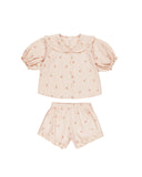 Rylee + Cru Delilah Pajama Set ~ Cherries