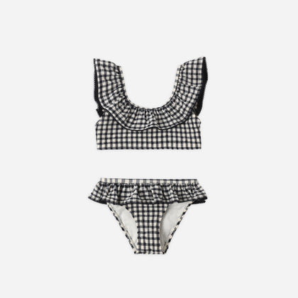 Rylee + Cru Margot Bikini ~ Black gingham