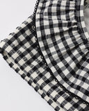 Rylee + Cru Margot Bikini ~ Black gingham