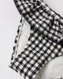 Rylee + Cru Margot Bikini ~ Black gingham