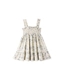 Rylee + Cru Sutton Dress ~ Ocean Toile